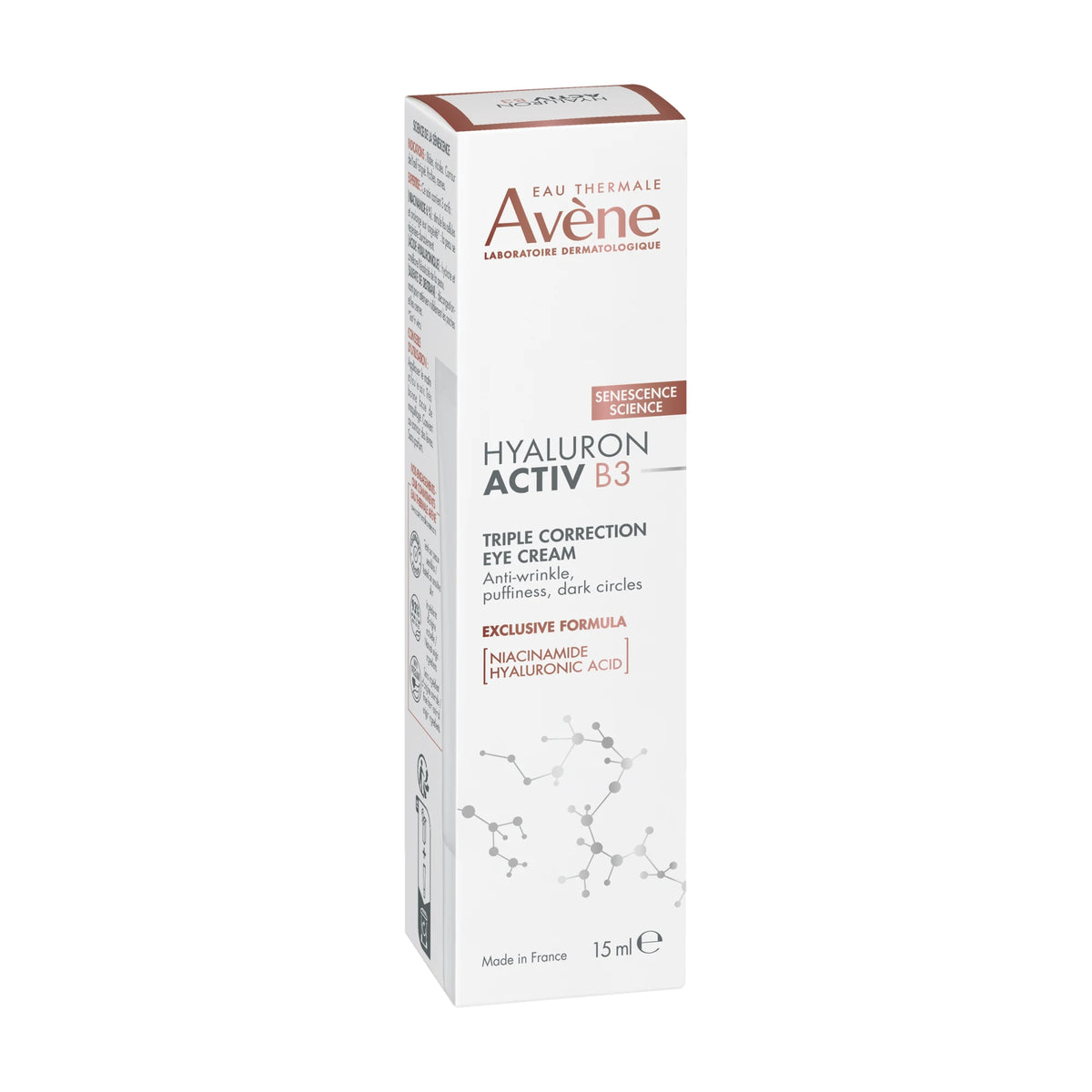Avène Hyaluron Activ B3 Triple Correction Eye Cream 15ml carton
