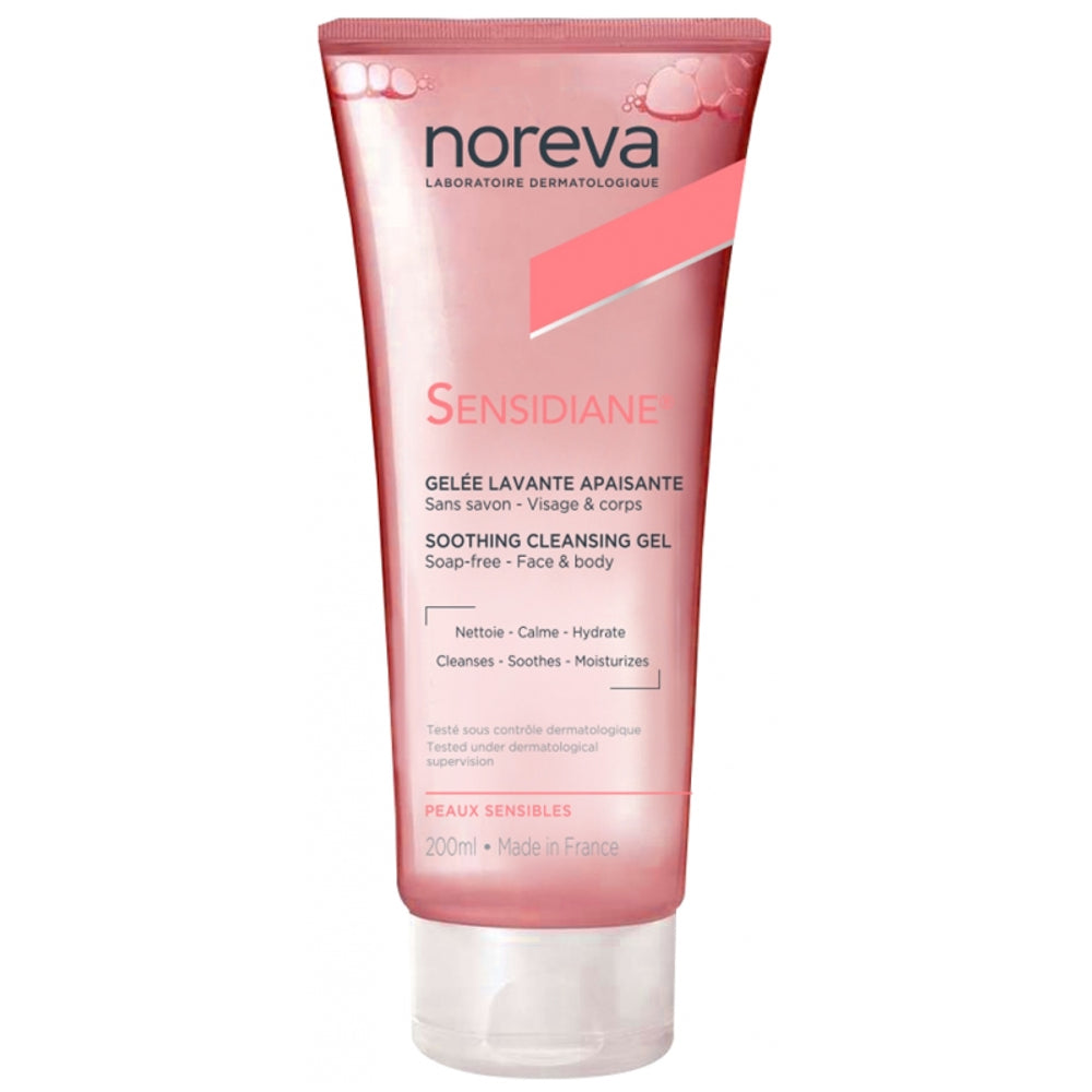 Noreva Sensidiane Soothing Cleansing Gel 200ml facial cleanser
