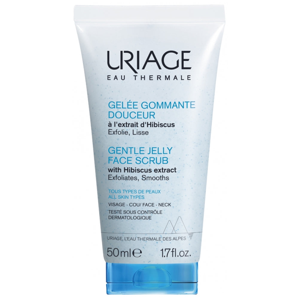 Uriage Gentle Jelly Face Scrub 50ml facial cleanser